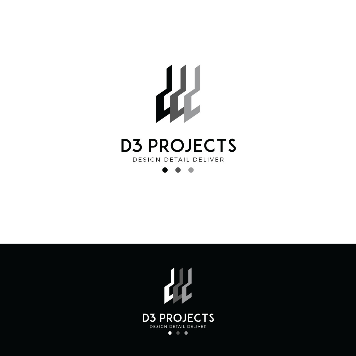 Logo Design by Rii for D3 Projects | Design #24049699