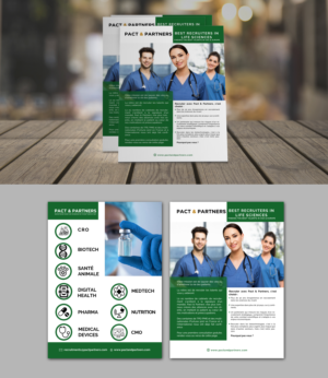 Recruiting agency needs communication ad | Diseño de Flyer por M 8