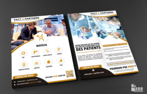 Recruiting agency needs communication ad | Diseño de Flyer por Bear Studio