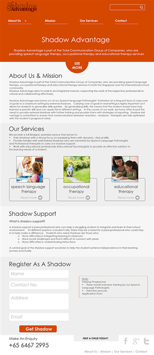 Web Design by vyasarajs for this project | Design #3004009