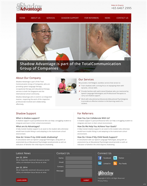 Web Design by pb for this project | Design: #3014835