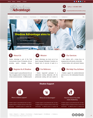 Web Design by pb for this project | Design: #3014840