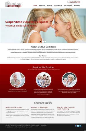 Web Design by pb for this project | Design: #3014927