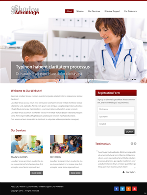 Web Design by pb for this project | Design: #3020109