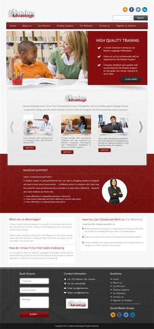 Web Design by JM for this project | Design: #3038986