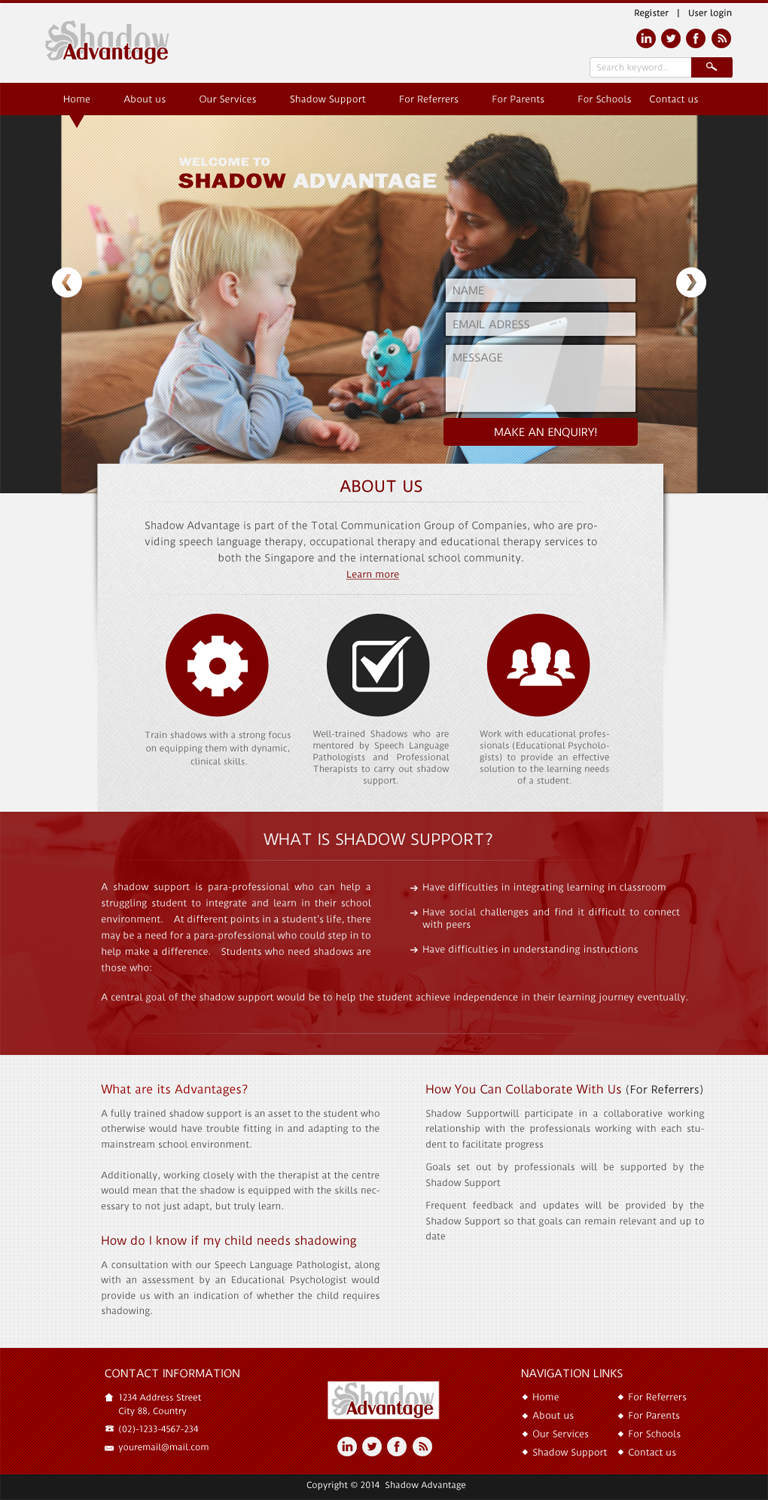 Web Design by JM for this project | Design #3039591