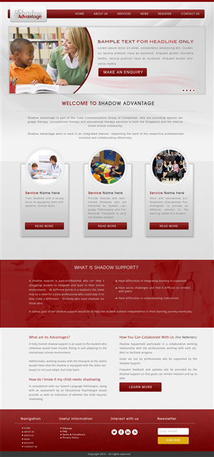 Web Design by JM for this project | Design: #3039993