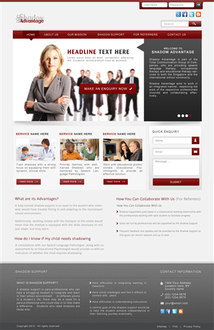 Web Design by JM for this project | Design: #3040908