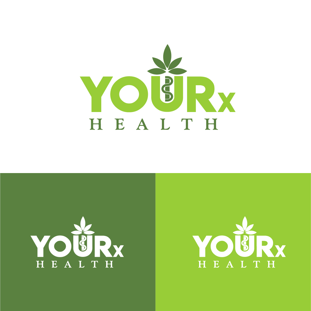 Logo Design by Gexton for YOURx Health  | Design #24062738