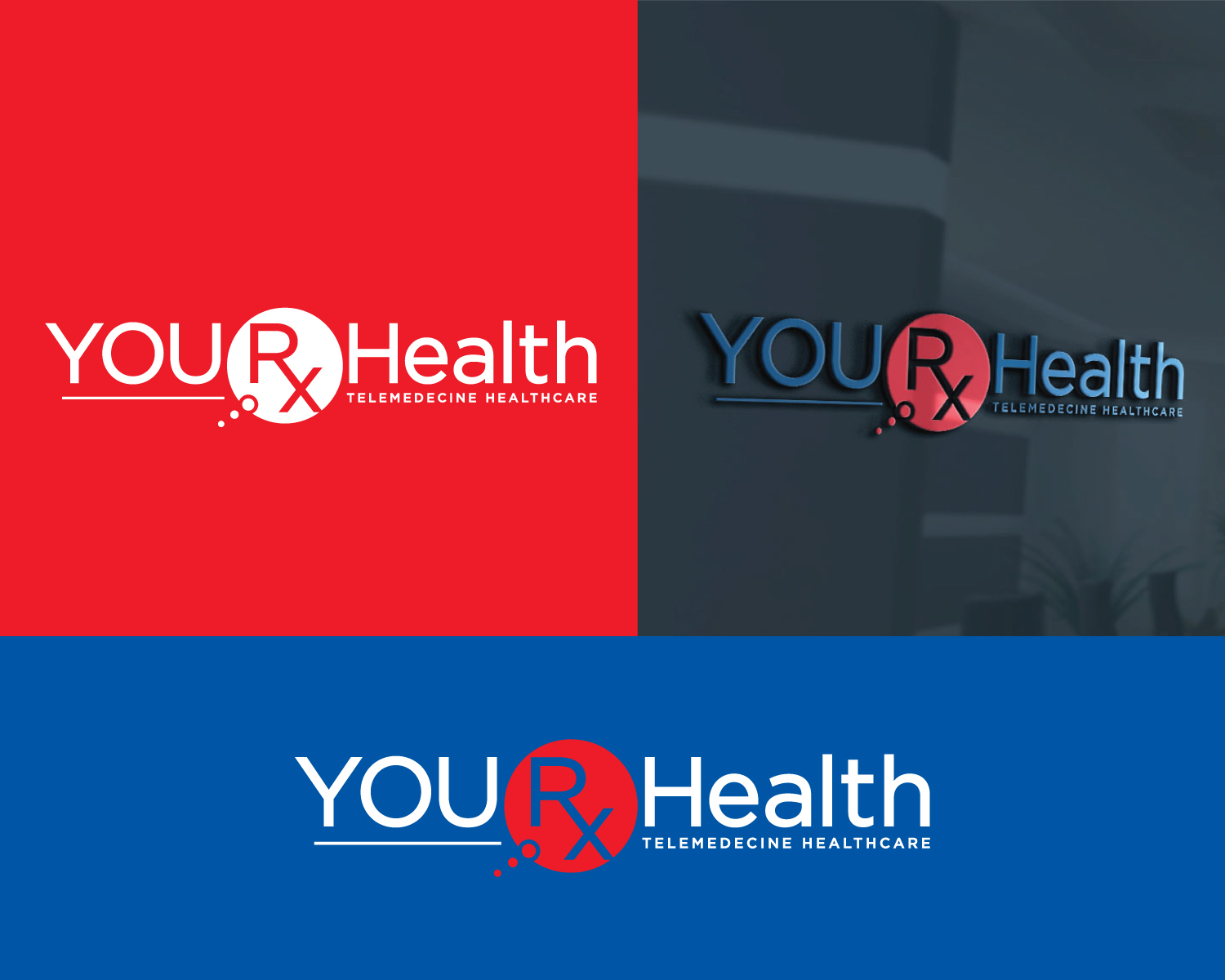 Logo Design by Atec for YOURx Health  | Design #24065374