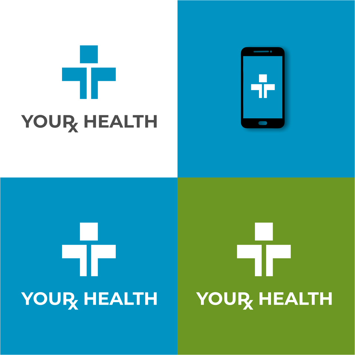 Diseño de Logo por surf sta para YOURx Health  | Diseño #24054492