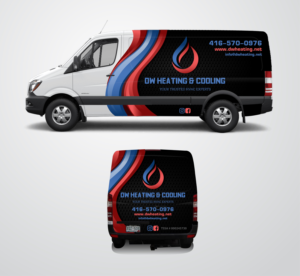 Car Wrap-Design von ArtyFive DesignStudio für DW Heating & Cooling Inc. | Design #24094301