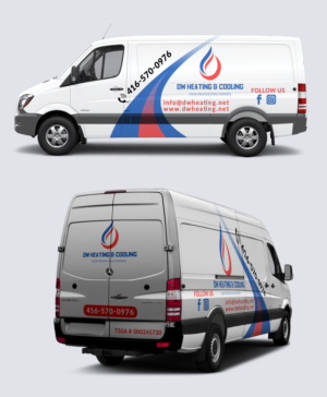 Car Wrap-Design von nuhanenterpriseIT für DW Heating & Cooling Inc. | Design #24107435