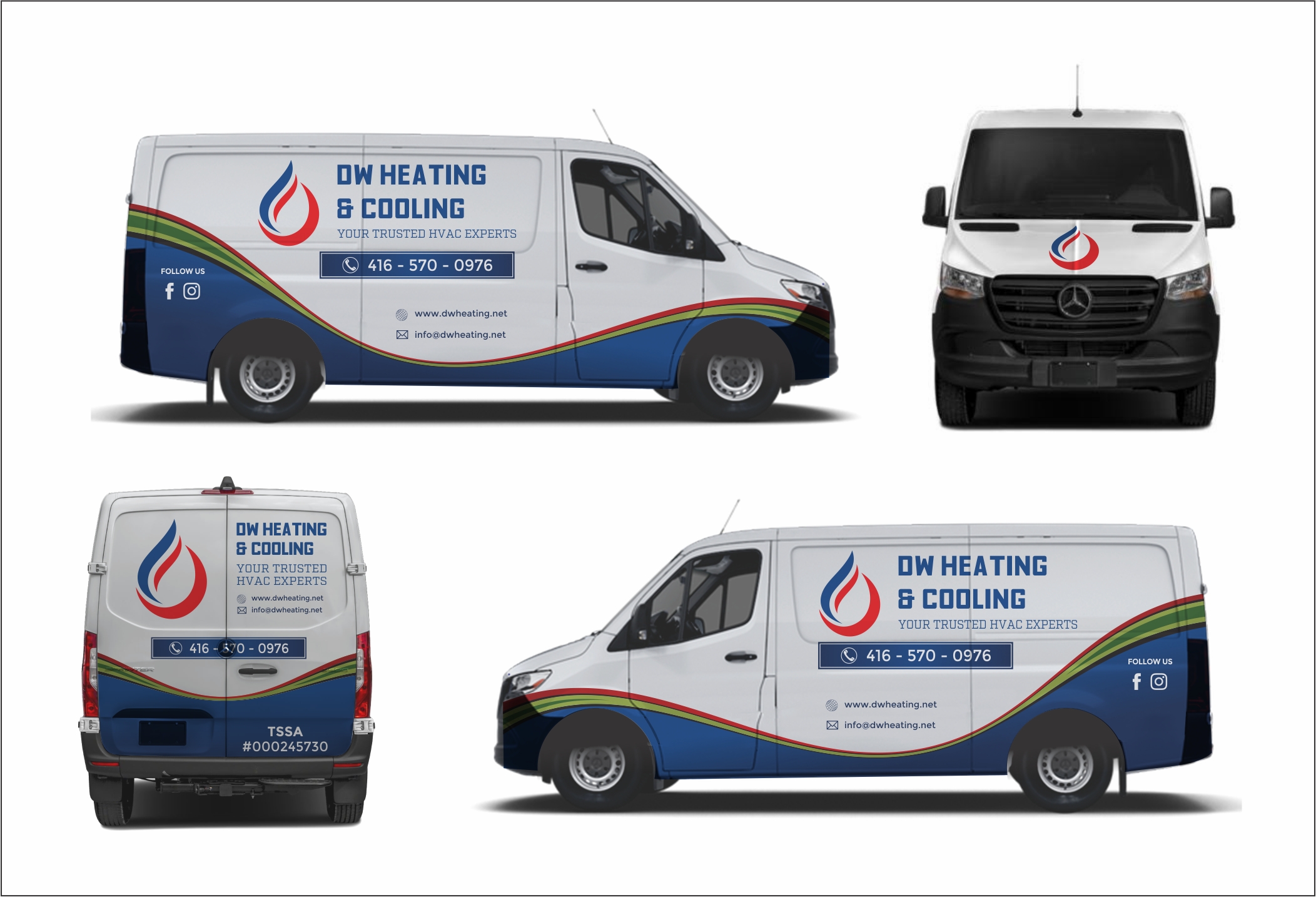 Car Wrap-Design von Robert Macwan für DW Heating & Cooling Inc. | Design #24070105