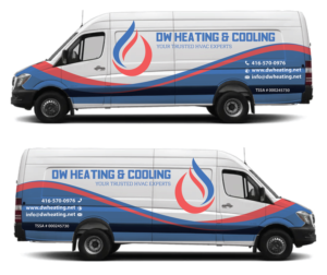 Car Wrap Design by Deziners Zone for DW Heating & Cooling Inc. | Design: #24065485