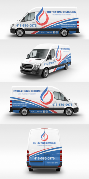 Car Wrap-Design von Pictorial für DW Heating & Cooling Inc. | Design #24068613