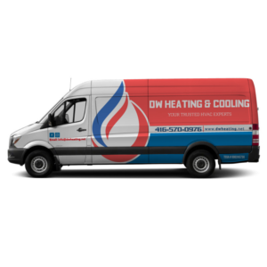 Car Wrap Design by Yoga Tri for DW Heating & Cooling Inc. | Design: #24056898