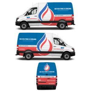Car Wrap-Design von Yoga Tri für DW Heating & Cooling Inc. | Design #24066525