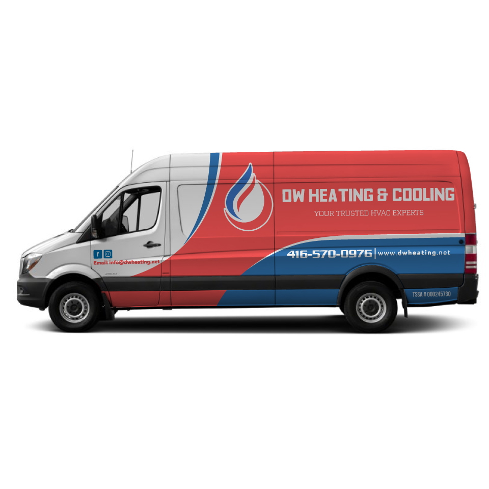 Car Wrap-Design von Yoga Tri für DW Heating & Cooling Inc. | Design #24084952