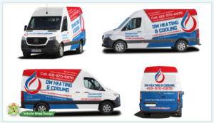 Heating, ventilation and air conditioning (Hvac) company needs a van wrap design | Design de Covering de Véhicule par Azhoeck