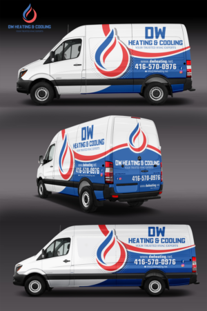 Car Wrap-Design von Iryna S für DW Heating & Cooling Inc. | Design #24106206