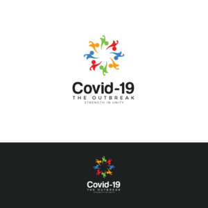Covid - 19 / The Outbreak / Strength in Unity | Logo Design by Rii