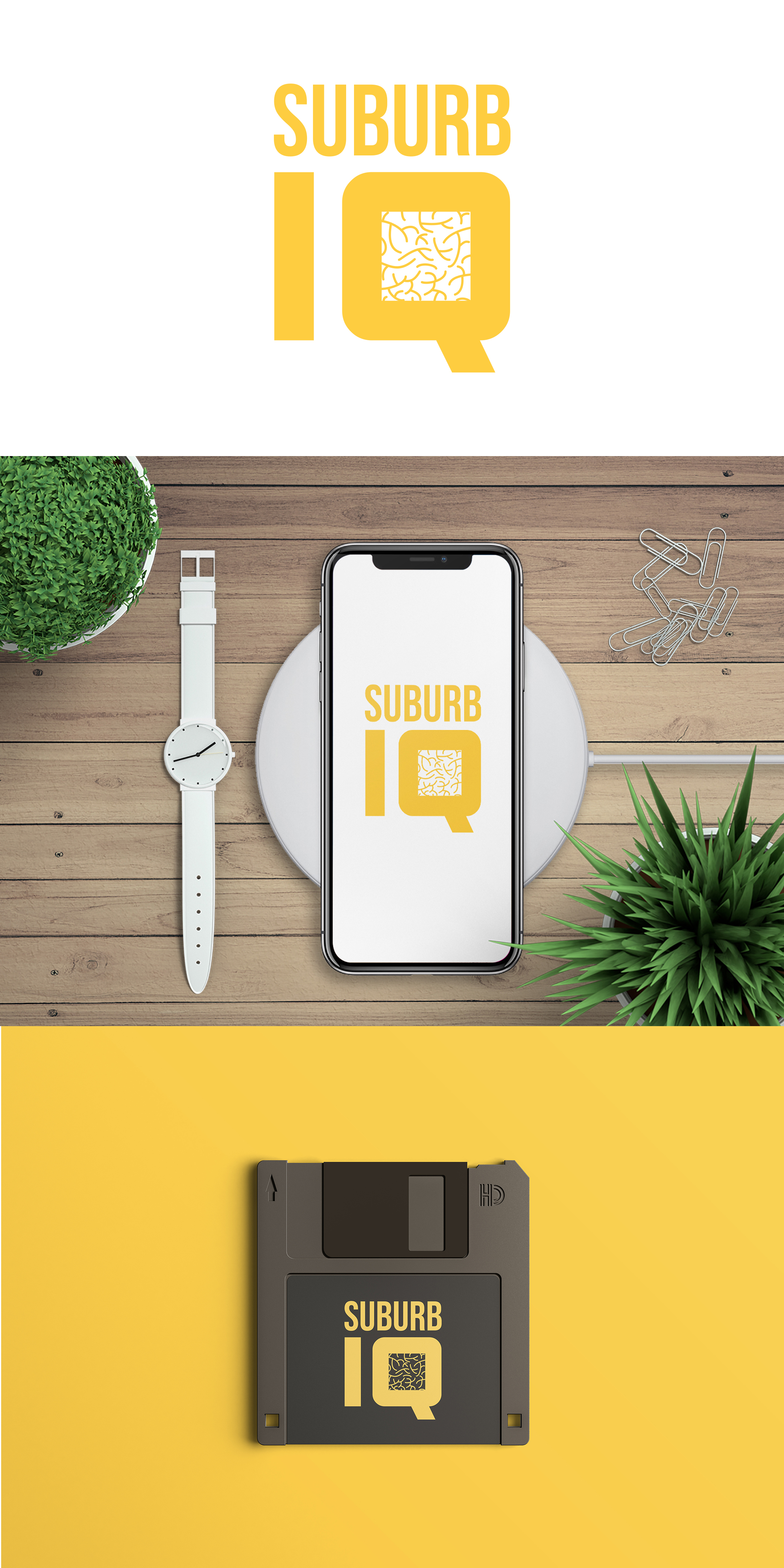 Logo Design by 4AD for Suburb iQ | Design #24120326