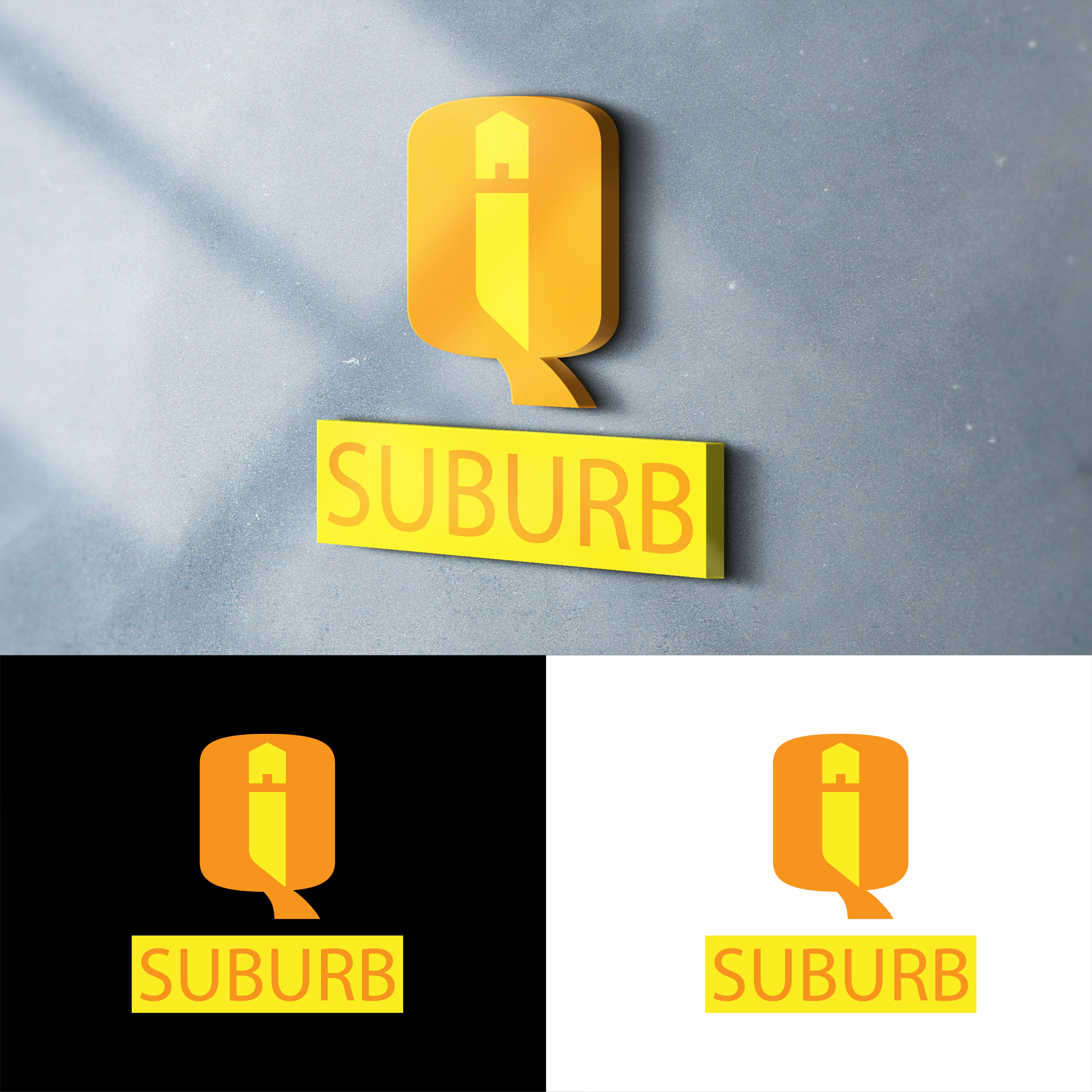 Logo Design by Shweta Rajput for Suburb iQ | Design #24115354