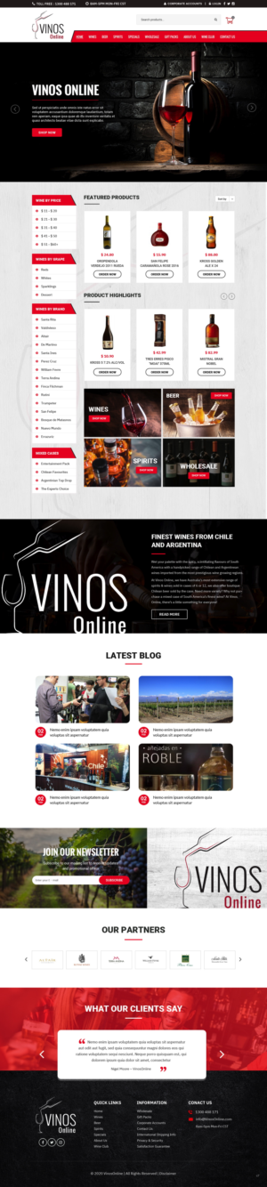 Web Design by pb for WoCA | Design #24064992