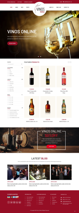 Web Design by pb for WoCA | Design: #24064996