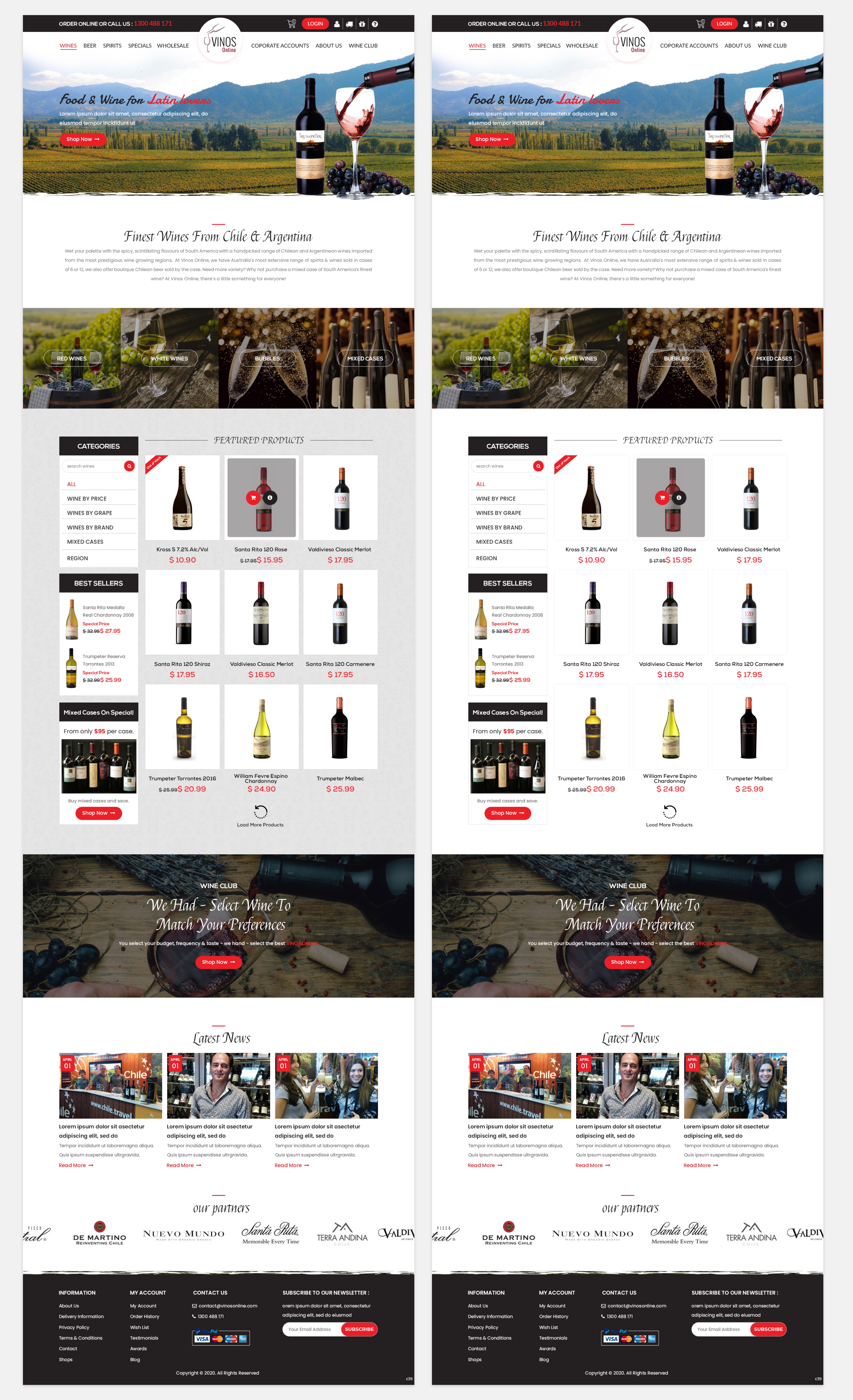 Web Design by pb for WoCA | Design #24065008