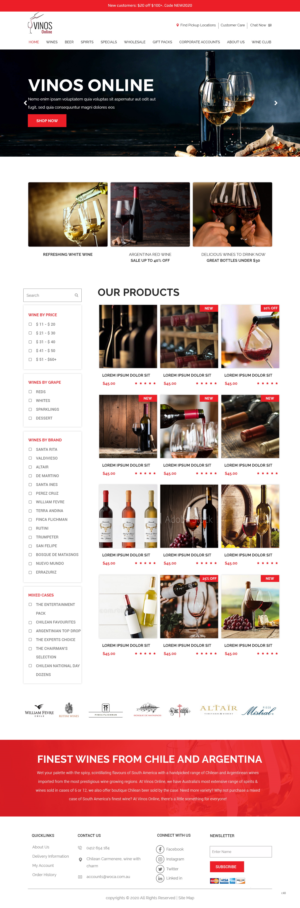 Web Design by pb for WoCA | Design: #24065009