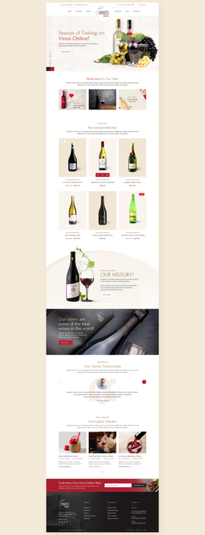 Web Design by Design_Head for WoCA | Design #24092559