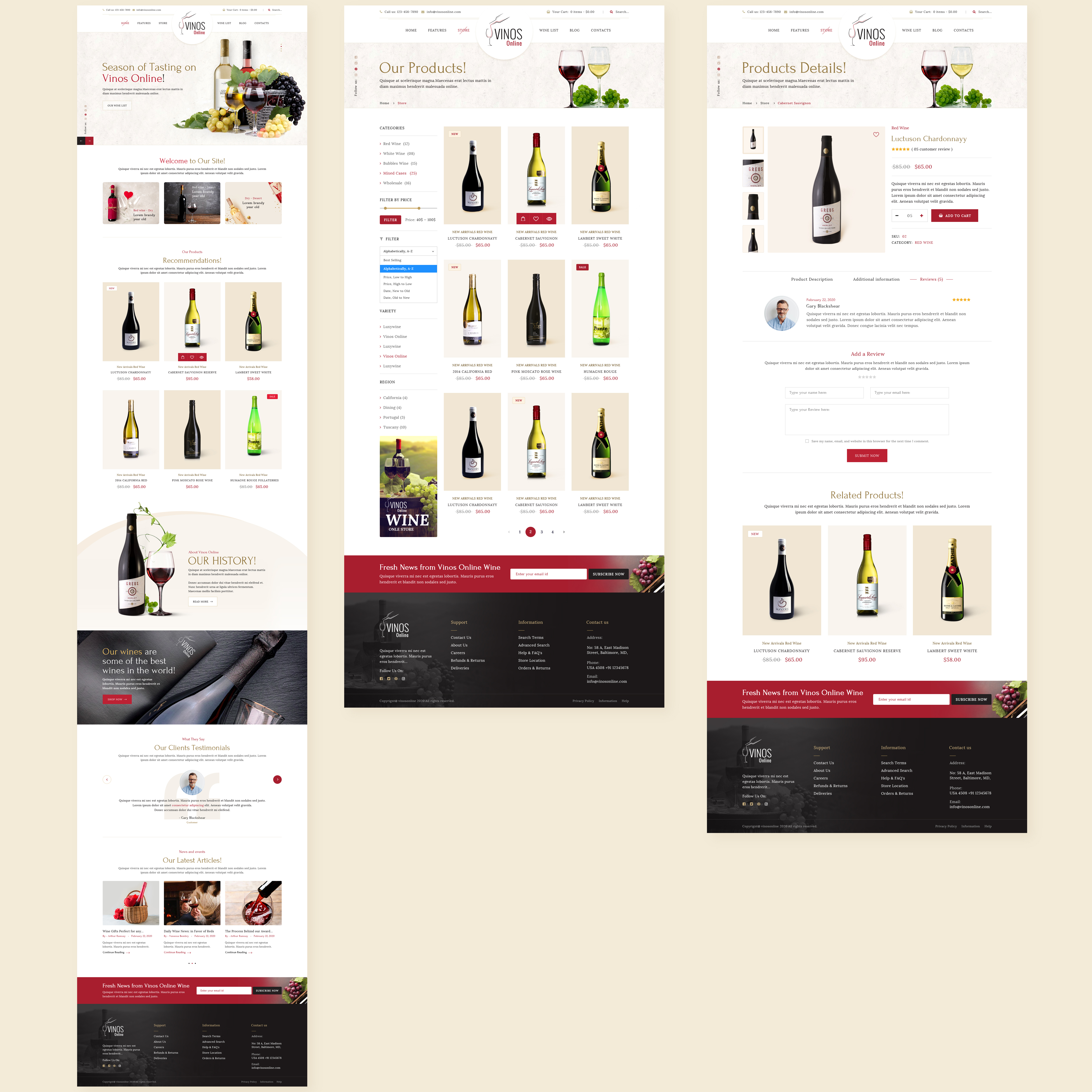 Web Design by Design_Head for WoCA | Design #24111486