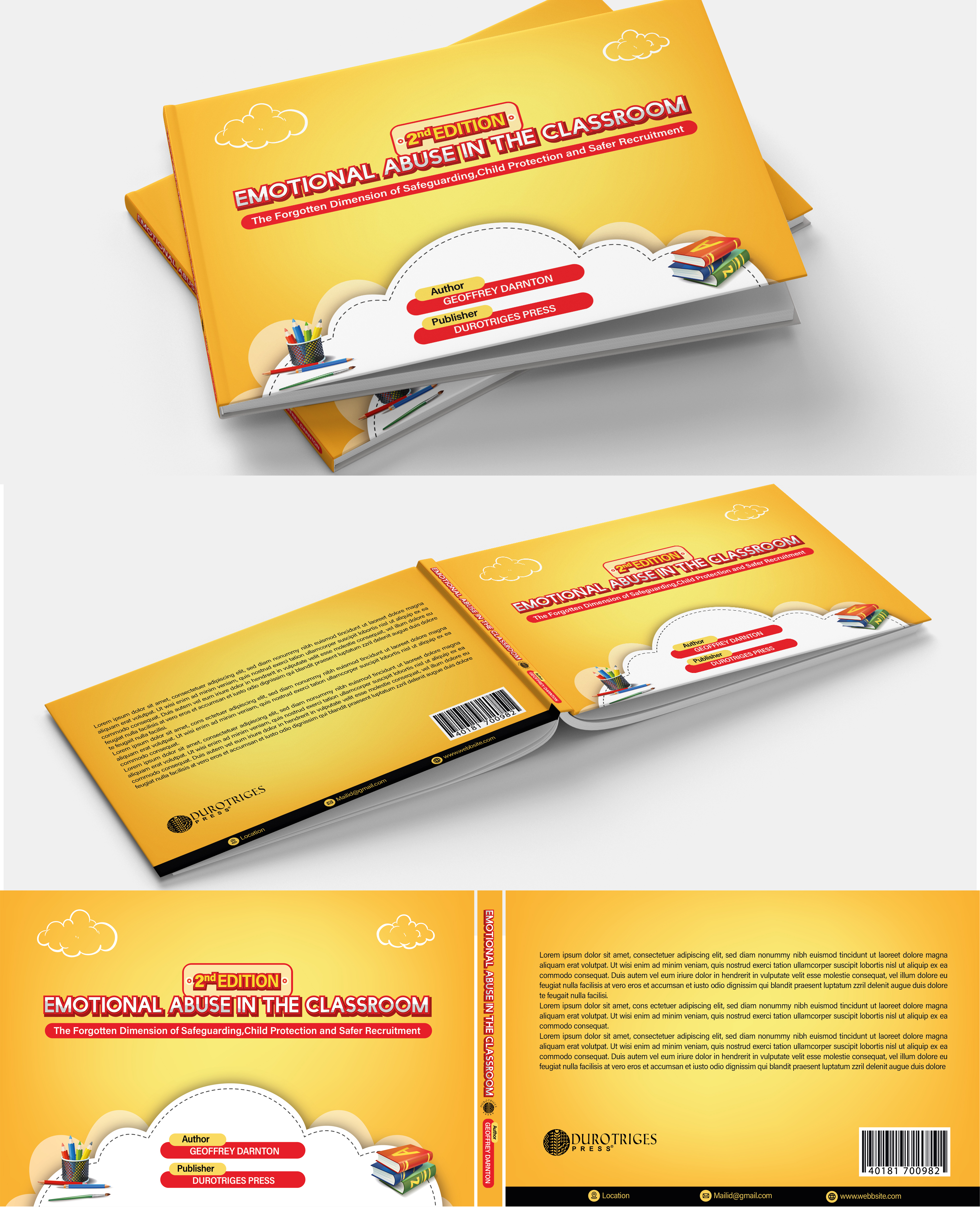Book Cover Design by Electra Films for Durotriges Press | Design #24111873