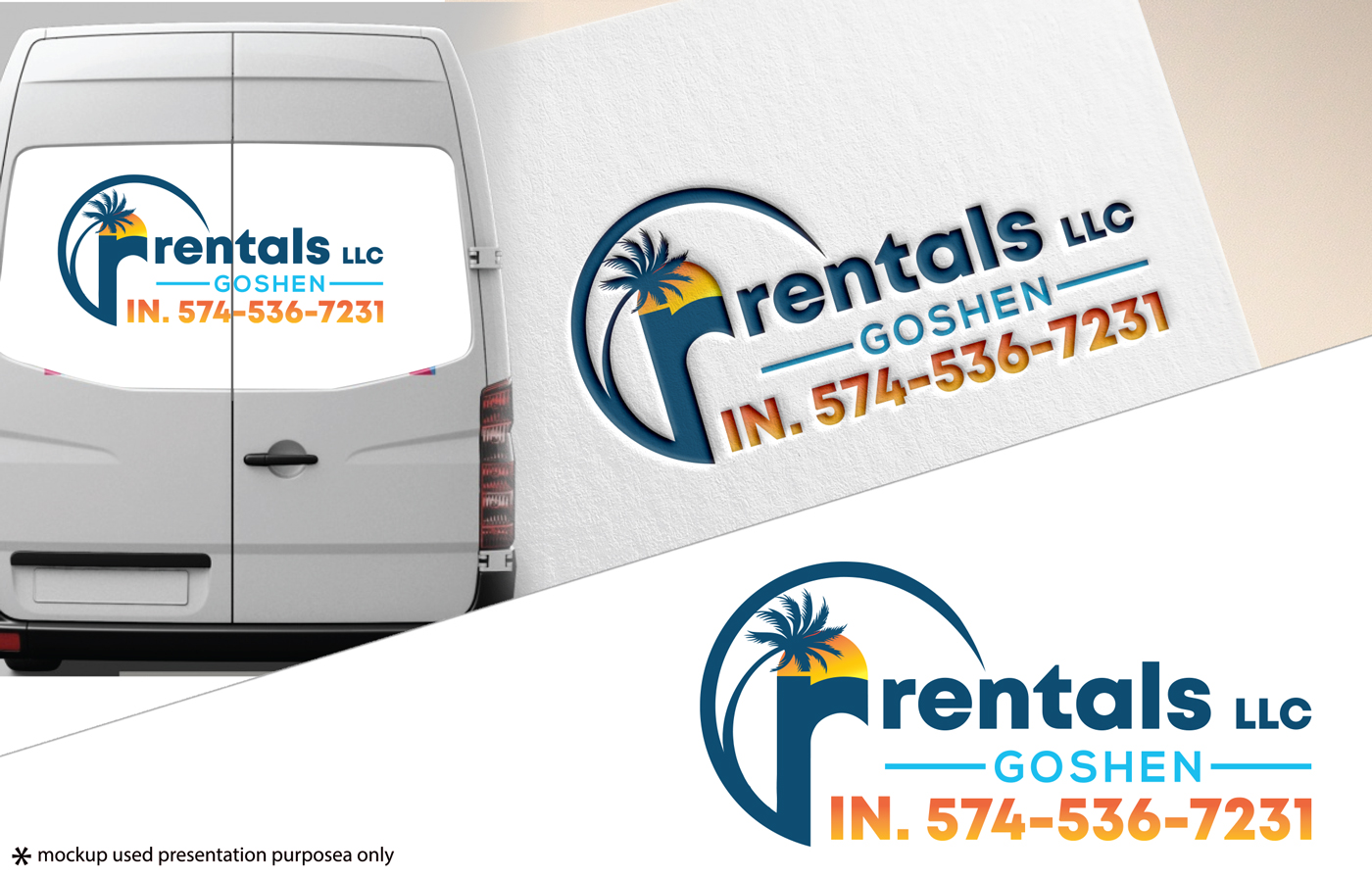 Logo Design by Rubia@ for R Rentals LLC | Design #24069805