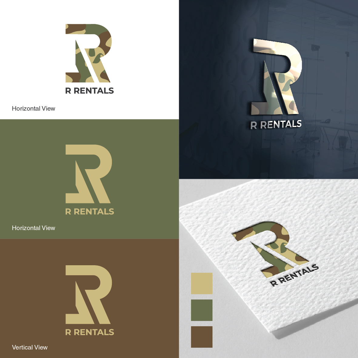 Logo Design by Lee @ LoleepopDesign for R Rentals LLC | Design #24114655