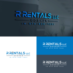 R Rentals LLC Goshen, IN. 574-536-7231 | Design de Logo par tejo