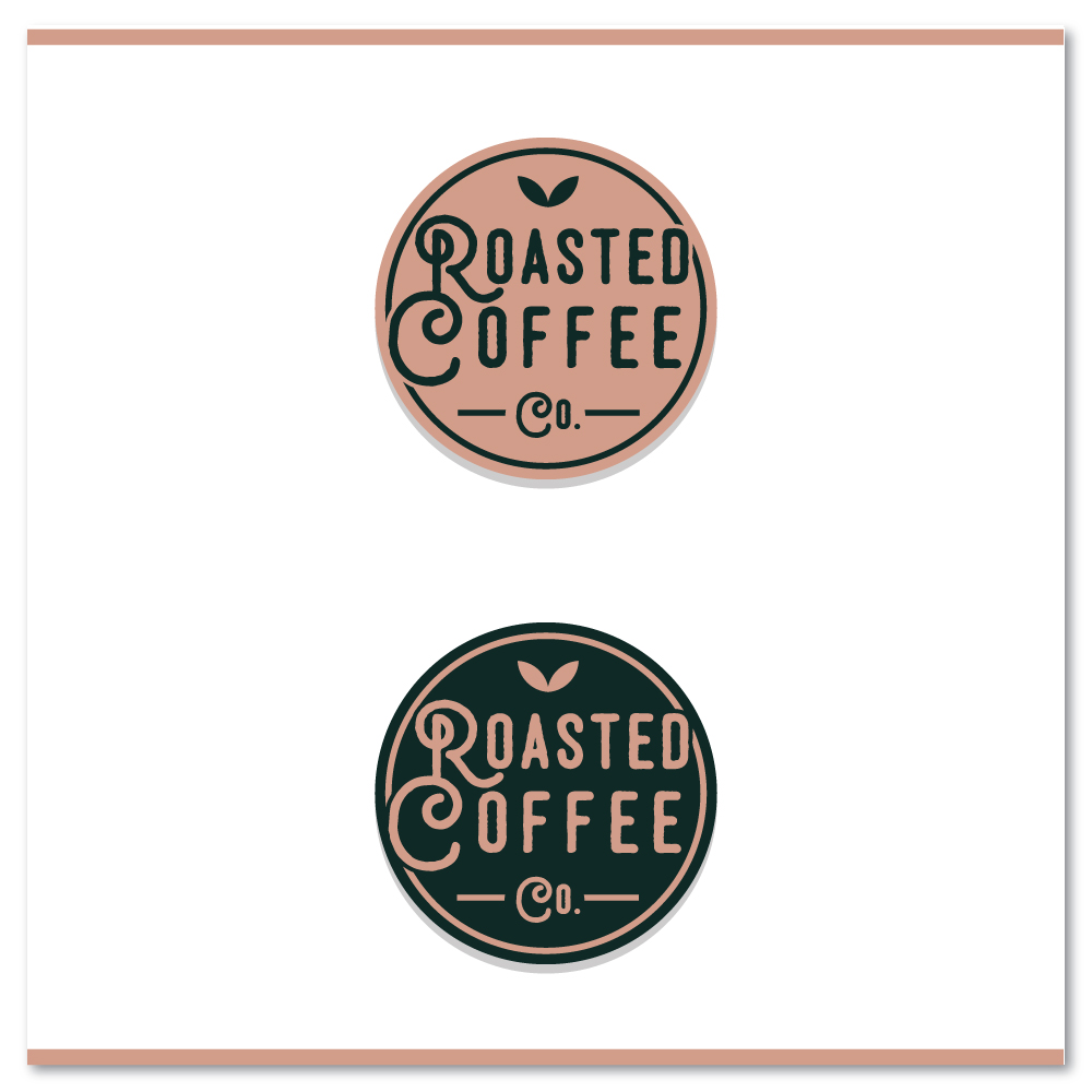 Logo Design by Sujit Banerjee for Roasted Coffee Co LLC | Design #24062725