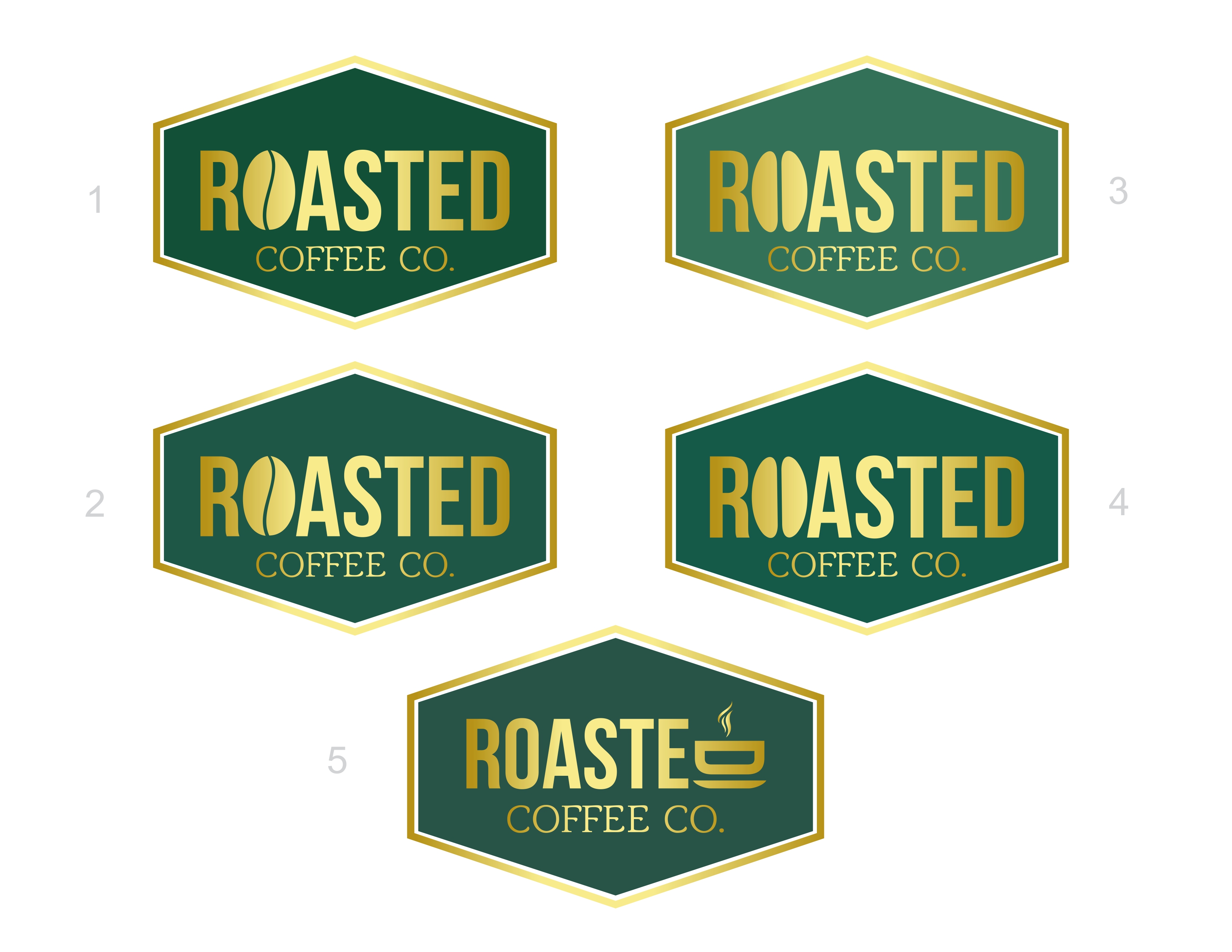 Logo-Design von Savitra für Roasted Coffee Co LLC | Design #24067165