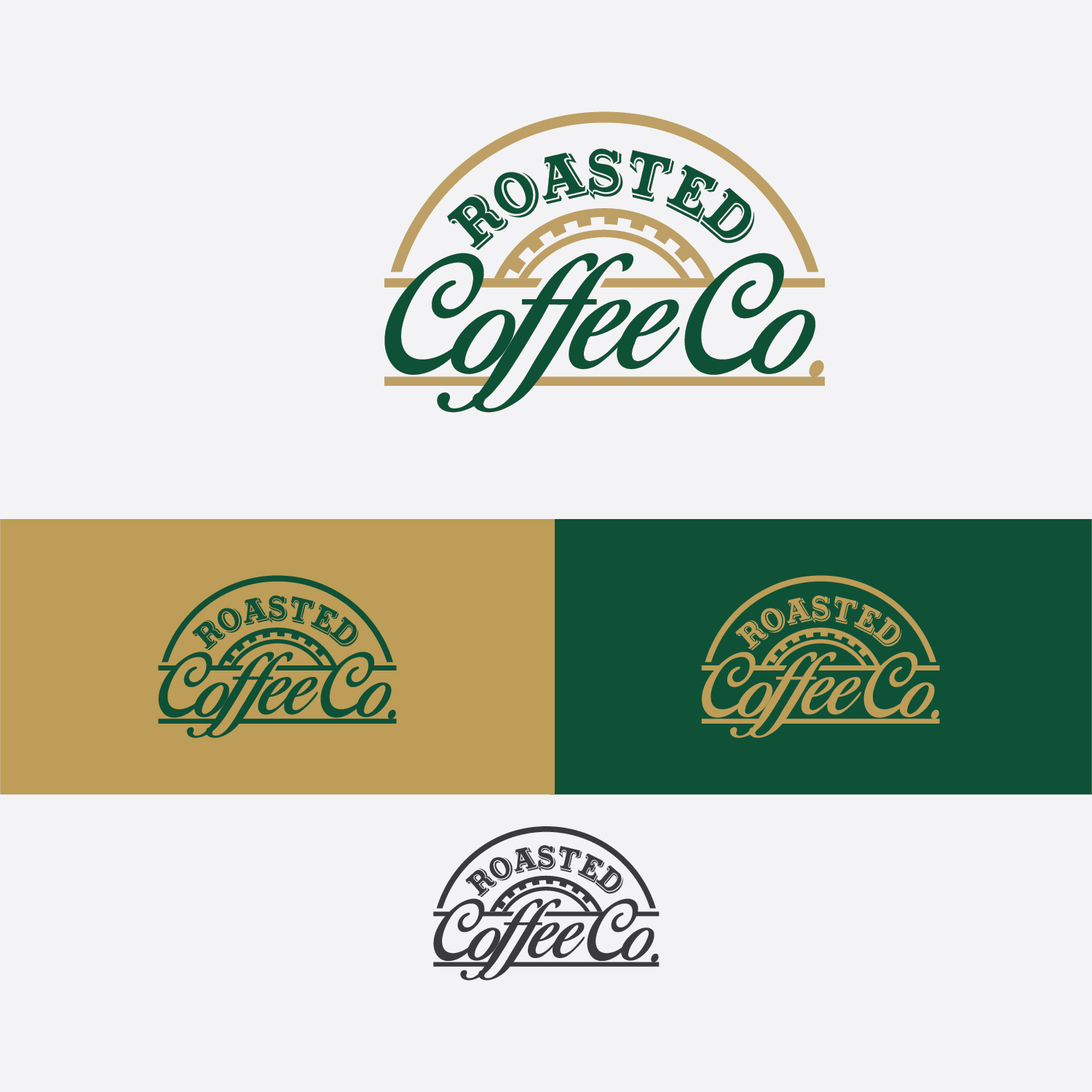 Logo-Design von Maxo-Biz für Roasted Coffee Co LLC | Design #24064127