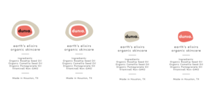 Organic skincare label - minimalist, earthy, luxe design needed!  | Label Design by yoshi-wieuw