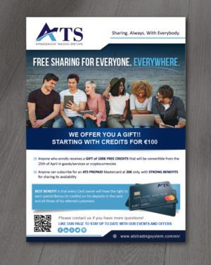 ATS flyer with great marketing touch to penetrate audience | Design de Flyer par alex989