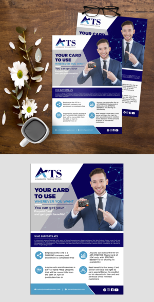ATS flyer with great marketing touch to penetrate audience | Diseño de Flyer por ZeneFashions