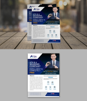 ATS flyer with great marketing touch to penetrate audience | Flyer-Design von M 8