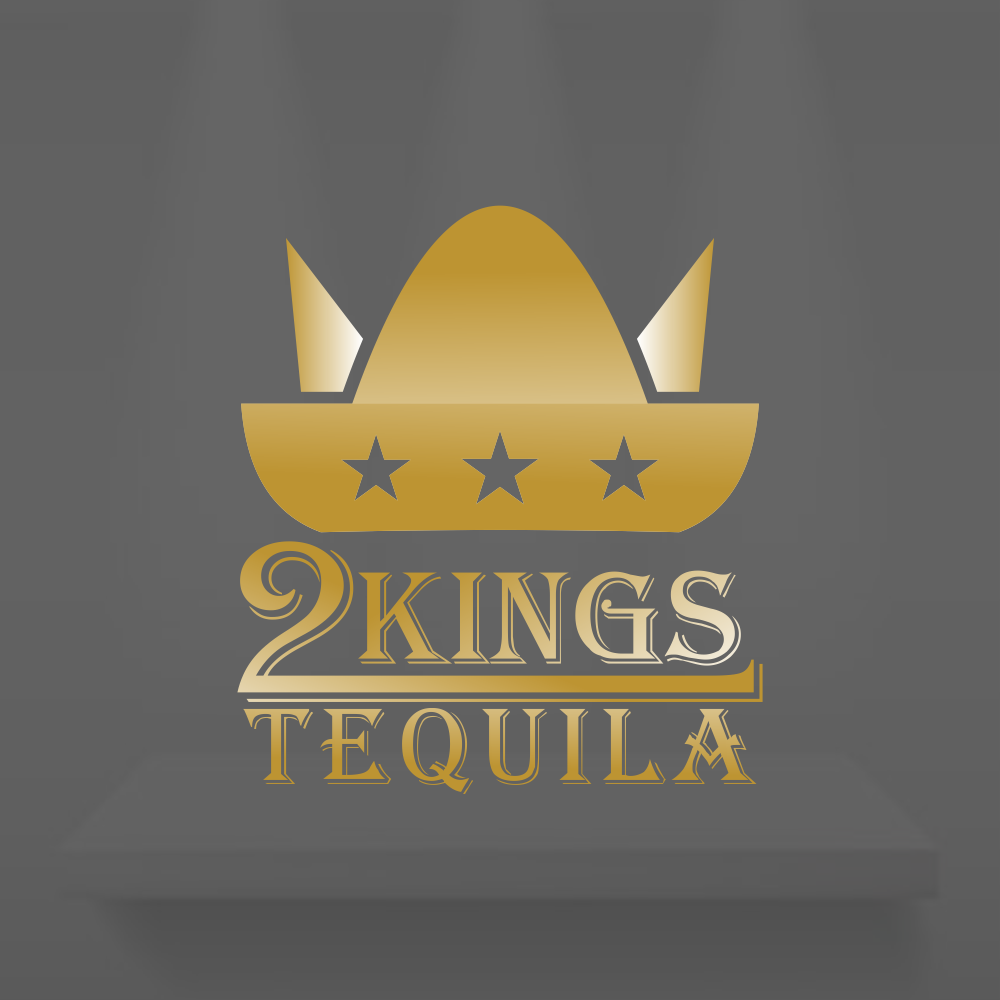 Two Kings Design Upmarket, Masculine Logo Design for 2 Kings Tequila by Gerald Design 3 ...