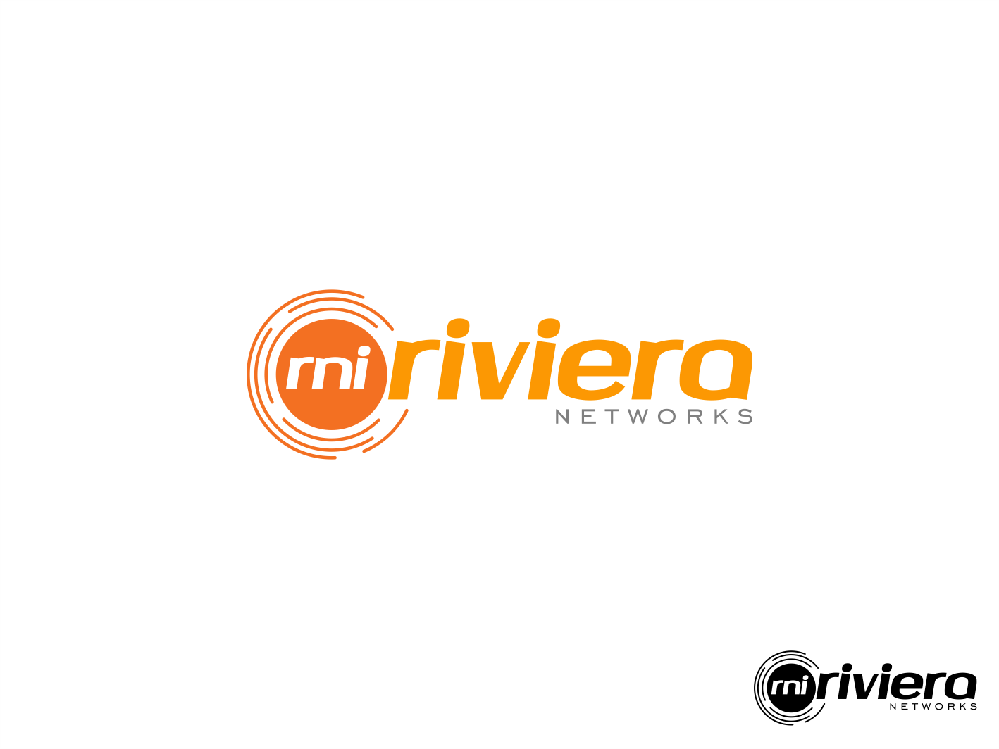 Logo Design by Tony Bishop for Riviera Networks Inc | Design #24079329