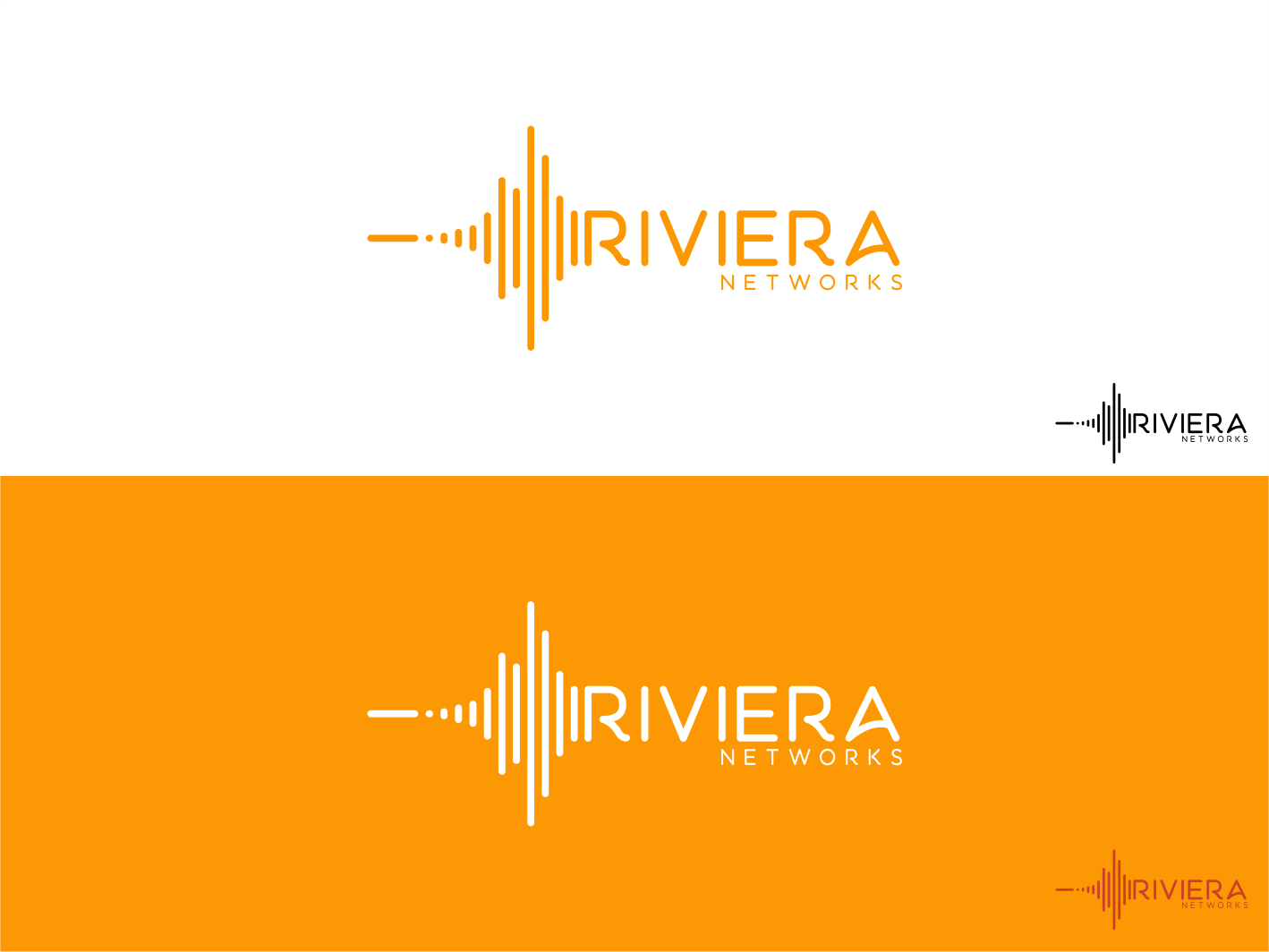 Logo Design by Tony Bishop for Riviera Networks Inc | Design #24079952