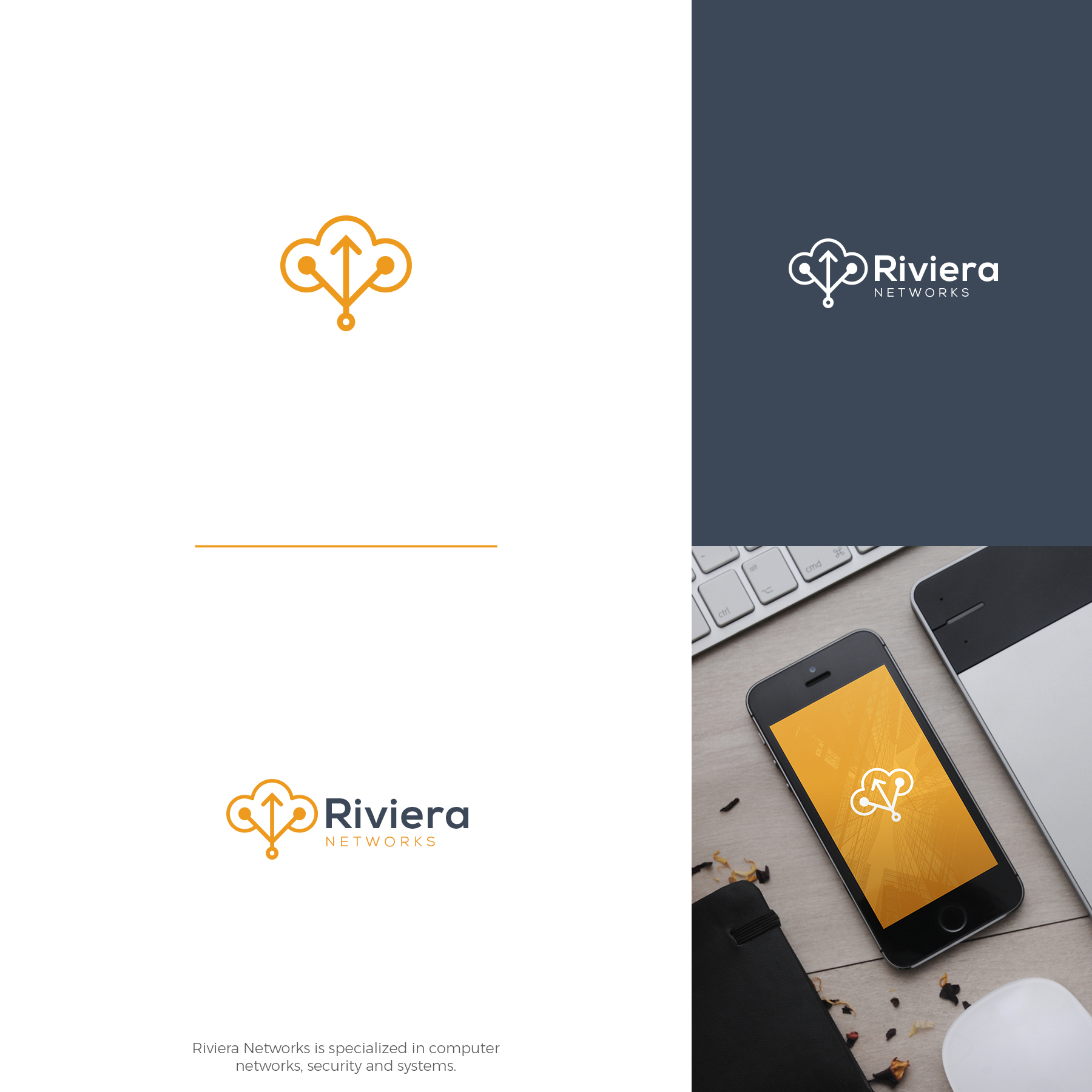 Logo Design by JohnM. for Riviera Networks Inc | Design #24056905