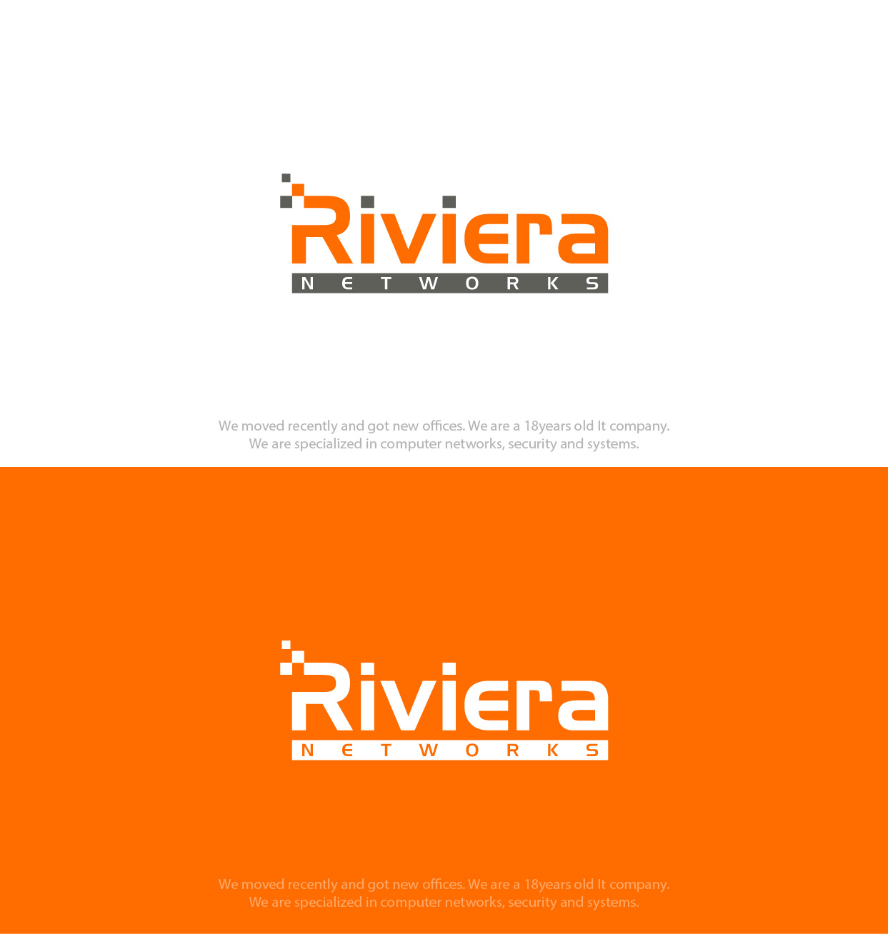 Logo Design by 4tech services for Riviera Networks Inc | Design #24056926